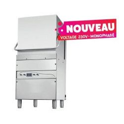 Lave-vaisselle à capot sans adoucisseur Panier carré 50x50 Monophasé