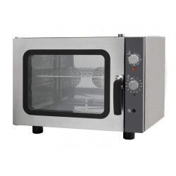 Four à Convection électrique Electromécanique Humidificateur 4 niveaux GN1/1 Tri 400V
