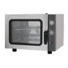 Four à Convection électrique Electromécanique Humidificateur 4 niveaux GN1/1 Tri 400V