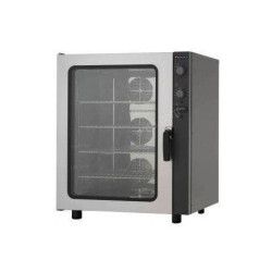 Four à Convection électrique Electromécanique Humidificateur 10 niveaux GN1/1 Tri 400V
