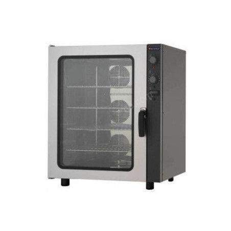 Four à Convection électrique Electromécanique Humidificateur 10 niveaux GN1/1 Tri 400V