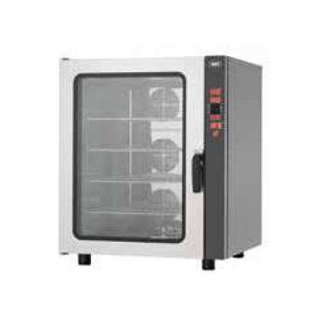 Four à Convection électriqueProgrammable Humidificateur 10 niveaux GN1/1 Tri 400V