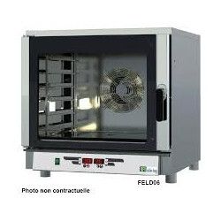 Four électrique à air pulsé avec humidificateur 4 niv 600x400 Cde digitales P5,45 Kw