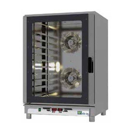 Four électrique à air pulsé avec humidificateur 7 niv 600x400 Cde digitales P10,7 Kw