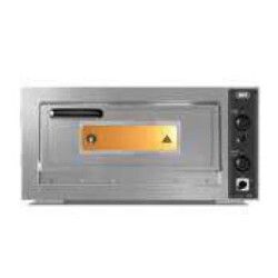 Four à pizza 1 Porte Vitrée 6 pizzas D30mm P6Kw