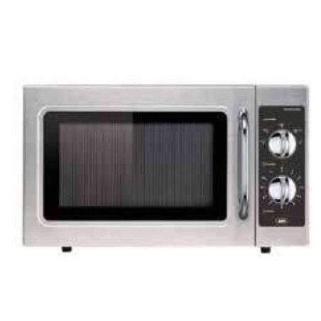 Four micro-ondes professionnel commandes mécaniques 1 tablette 30 litres