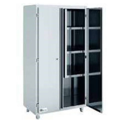 Armoire à balais 2 portes battantes L1200mm