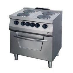 Fourneau Electrique 4 plaques sur Four électrique statique P16,4Kw