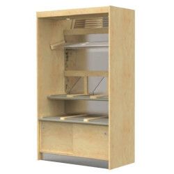 Panetière meuble arrière RPJ Stratifié Lg 1480mm