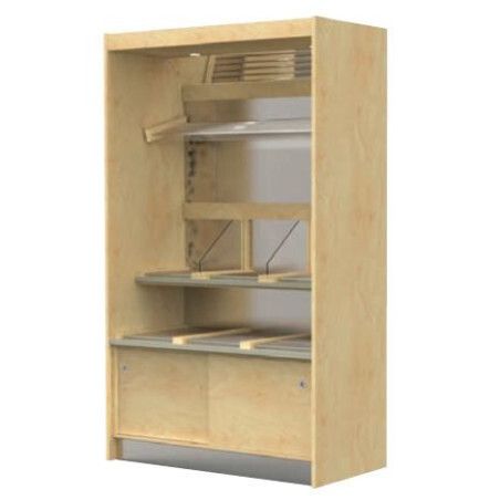 Panetière meuble arrière RPJ Stratifié Lg 1480mm