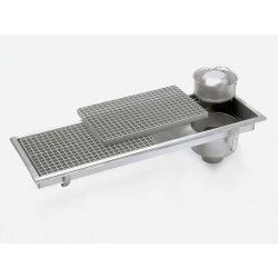 Caniveau Carrelage sans étanchéité Vertical Avaloir L2555 P352