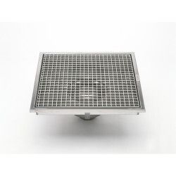 Caniveau Carrelage sans étanchéité Vertical Avaloir L1252 P432