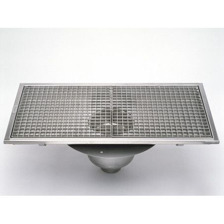 Caniveau Carrelage télescopique Etanchéité Vertical Avaloir L552P352