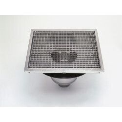 Caniveau Carrelage télescopique Etanchéité Vertical Avaloir L552P532