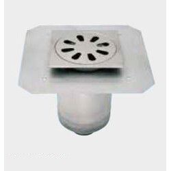 Siphon inox Panier Sortie D100 L250 P250 Rosette standard