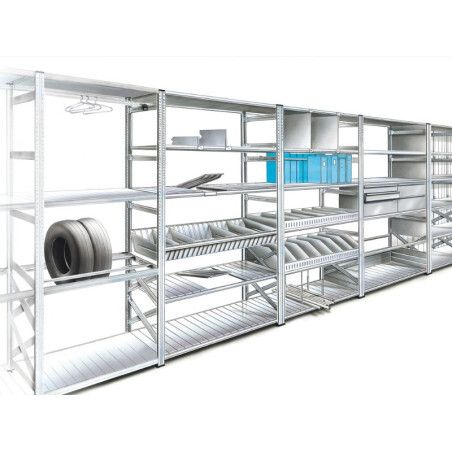 Rayonnage Pro 3270 Galvanisé Configuration Linéaire