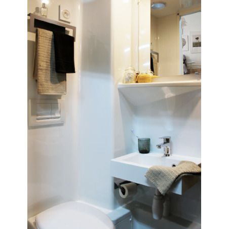 Salle de bain préfabriquée JAVA 0,85m²