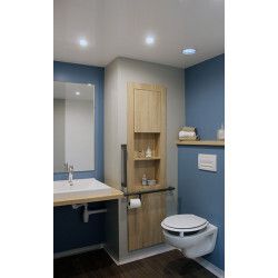 Salle de bain préfabriquée BALEA Spécial PMR 3,7m²