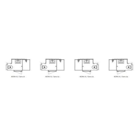 Salle de bain préfabriquée BORAXL 2,4m²