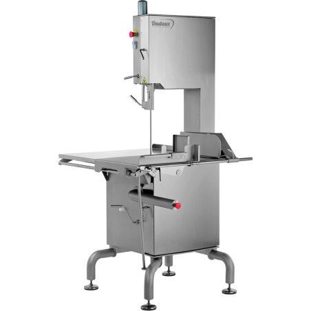 Scie à os Inox Triphasé  Lame 3150x16mm Sur Socle plateau fixe