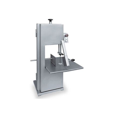 Scie à os Inox Triphasé Plateau fixe 25Kg Lame 1860x16mm Sur table