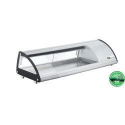 Vitrine réfrigérée Positive pour Bacs 4xGN 1/3 L1131m Hauteur 330mm