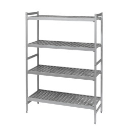 Rayonnage 4 Niveaux 6611 Dim L1197 P560  H1800 mm