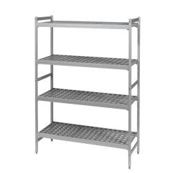 Rayonnage 4 Niveaux 6611 Dim L957 P460  H2400 mm