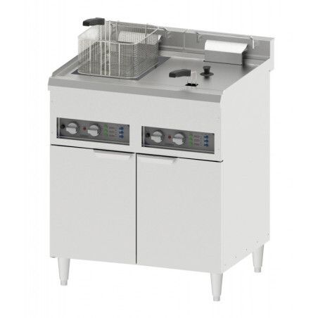 Friteuse électrique sur pieds 2 x 16 litres