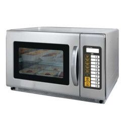 Four micro-ondes professionnel commandes électroniques 2 tablettes 35 litres