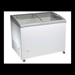 Conservateur Vitres Coulissantes bombées à clé 273L Net