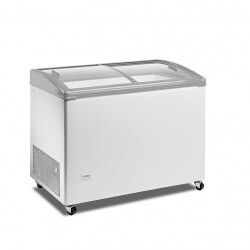 Conservateur Vitres Coulissantes bombées à clé 348L Net