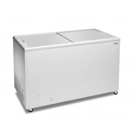 Conservateur Vitres Coulissantes plates à clé 398L Net