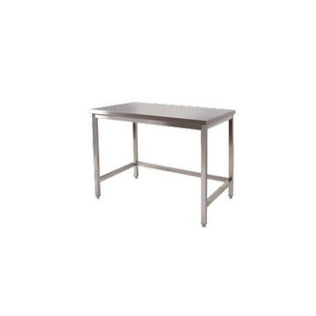 Table inox Eco Centrale 4 Pieds 1600x600mm