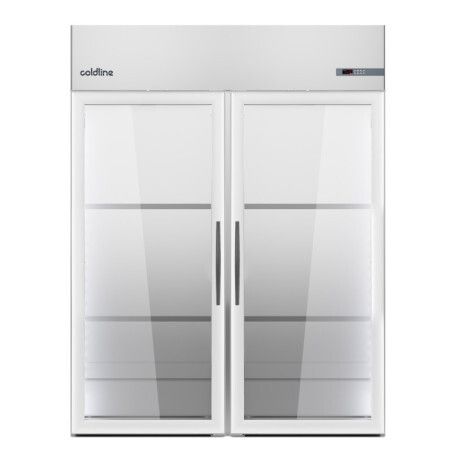 Armoire chariot GN2/1 et 600x400 Groupe Logé 2 Portes vitrées 1950L