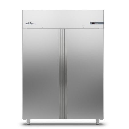 Armoire froide positive 1200L Ext Inox 2 portes pleines Groupe Logé