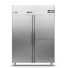 Armoire froide positive 1400L Ext Inox 3 porte/portillon Groupe Logé
