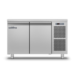 Table négative Groupe Logé 2 Portes 223L P600 GN1/1 Plan travail