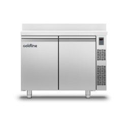 Table négative sans Groupe 2 Portes 260L P700 GN1/1 Plan travail adossé