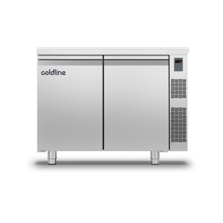 Table négative sans groupe 2 Portes 260L P700 GN1/1 Sans plan travail