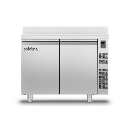 Table négative sans Groupe 2 Portes 223L P600 GN1/1 Plan travail adossé