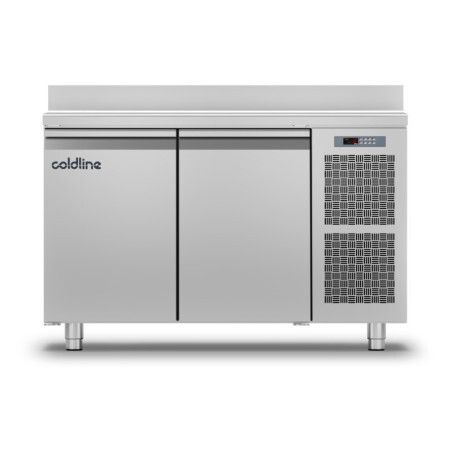 Table Positive Groupe Logé 2 Portes 260L  P700 GN1/1 Plan travail adossé