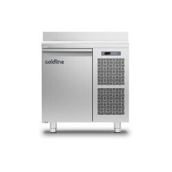 Table positive Groupe Logé 1 Porte 125L P600 GN1/1 Plan travail adossé