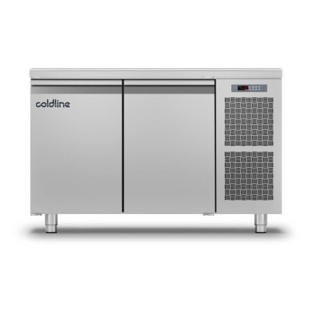 Table positive Groupe Logé 2 Portes 223L P600 GN1/1 Plan travail