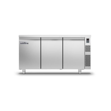 Table positive sans Groupe 3 Portes 356L P600 GN1/1 Plan travail adossé