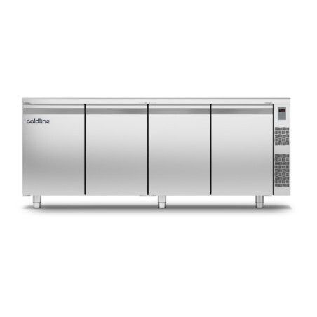 Table positive sans groupe 4 Portes 560L P700 GN1/1 Sans plan travail