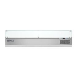 Vitrine réfrigérée positive pour bacs GN 1/3 Lg 2005mm