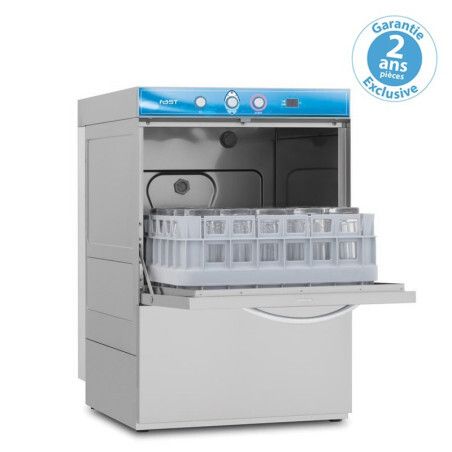 Lave verres Panier 390x390mm Hutil300mm Cde Mécanique Digital Adoucisseur