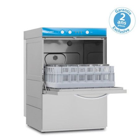 Lave verres Panier 390x390mm Hutil300mm Cde Mécanique