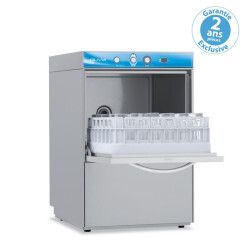 Lave verres Panier 400x400mm Hutil300mm Cde Mécanique Digital Adoucisseur